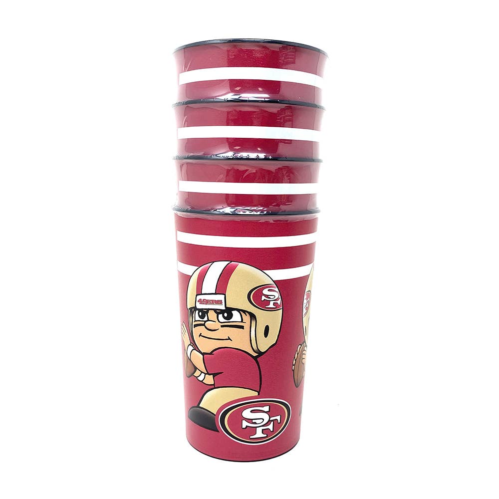 San Francisco 49ers Party Cup 4-Pack