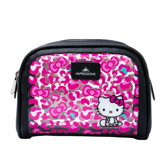 HK Impressions Double Zipper cosmetic bag