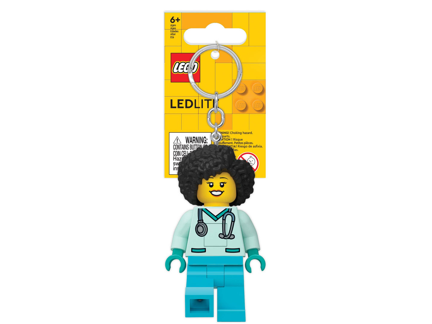 LEGO NEW Medical Pros LED Keychain 16ct Merchandiser