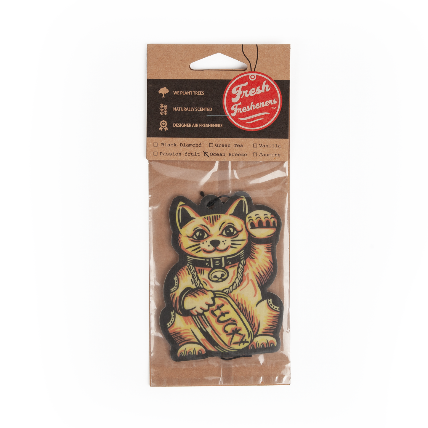 Lucky Cat Air Freshener Pack of 12