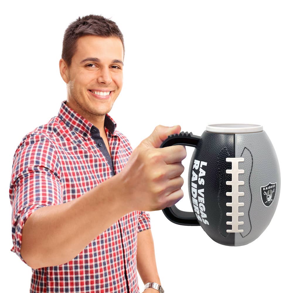 Las Vegas Raiders Football Mug