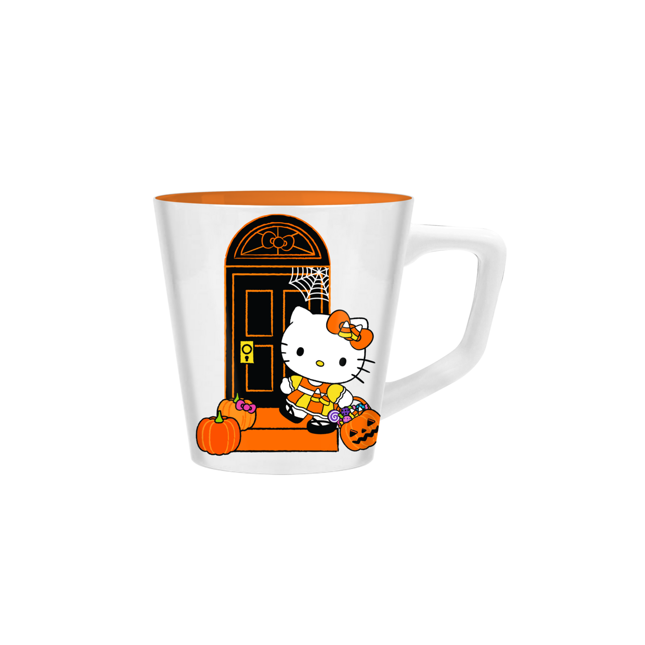 HELLO KITTY HAPPY HALLOWEEN HK DOORSTEP 17oz Wide Latte Cer