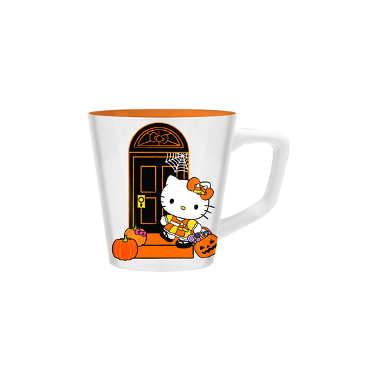 HELLO KITTY HAPPY HALLOWEEN HK DOORSTEP 17oz Wide Latte Cer