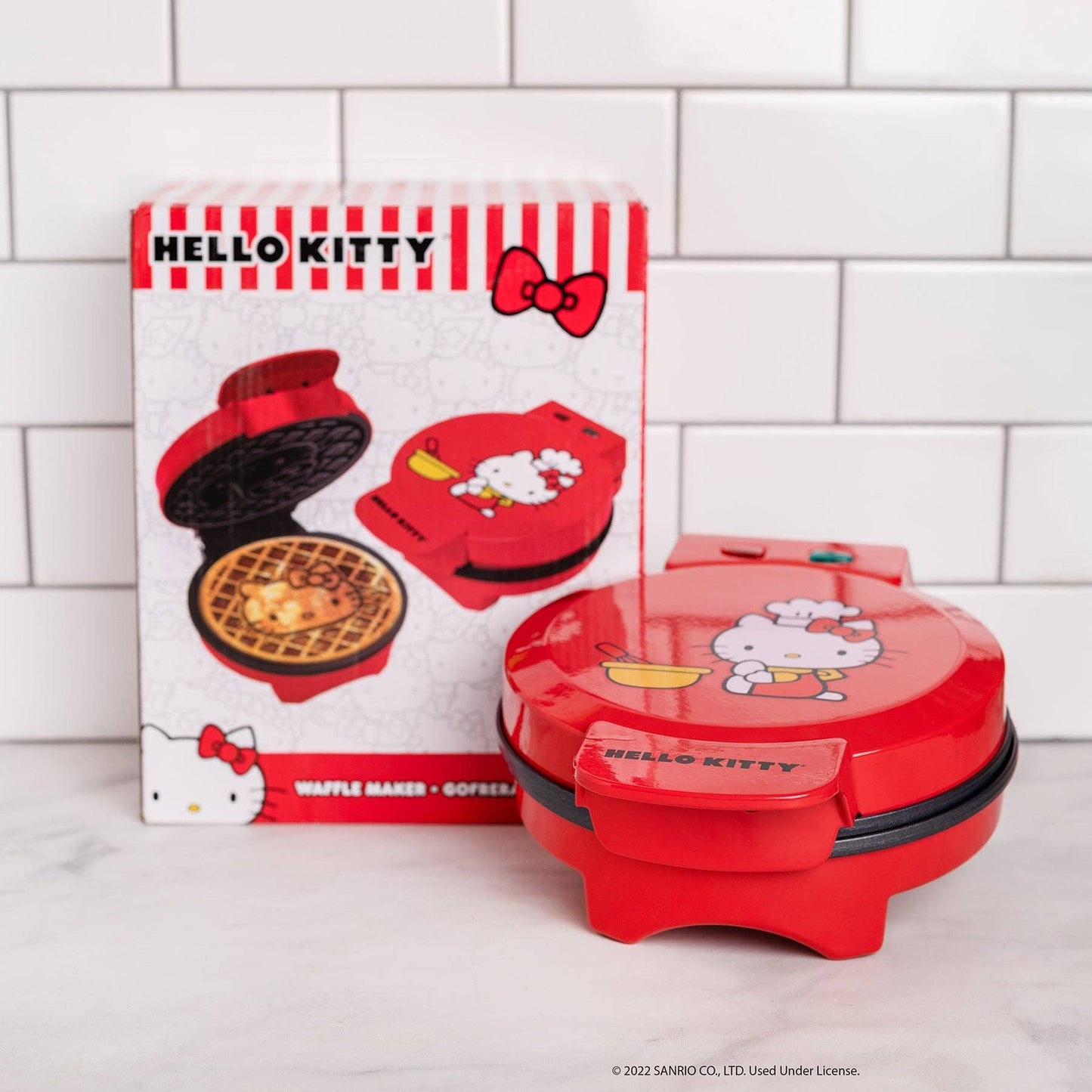 Uncanny Brands Hello Kitty Waffle Maker