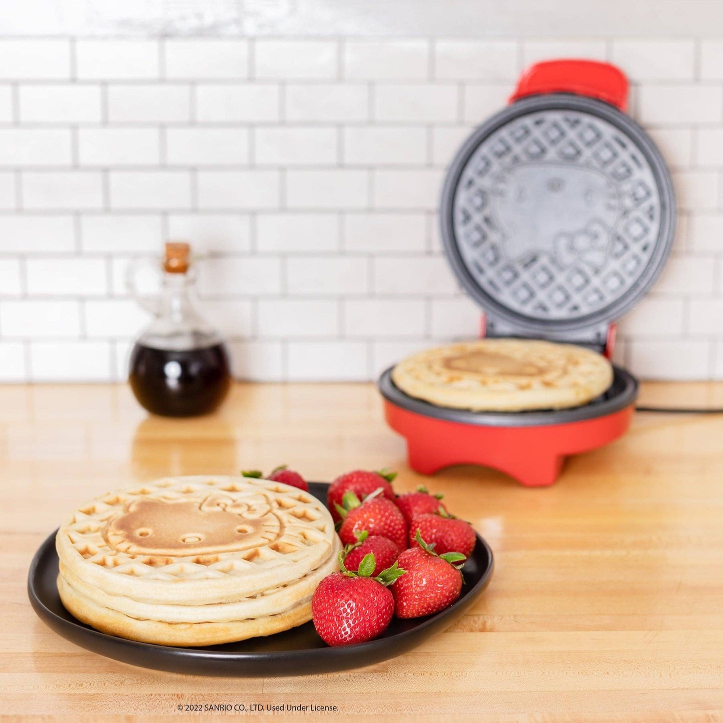 Uncanny Brands Hello Kitty Waffle Maker