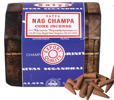 Nag Champs Cone Coffin Incense Burner