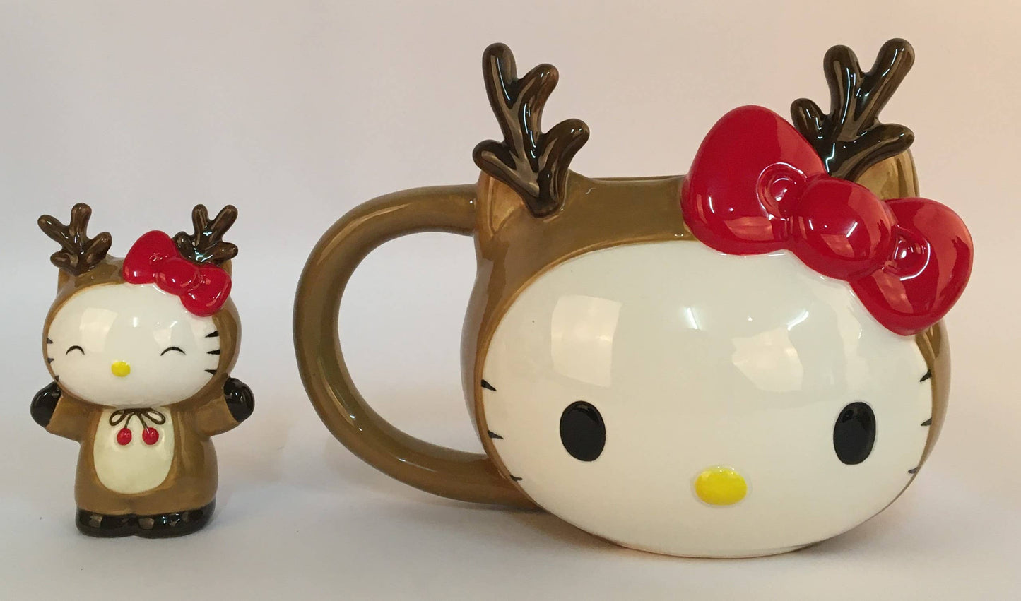 Hello Kitty Figural Mug and Figurine Gift Set