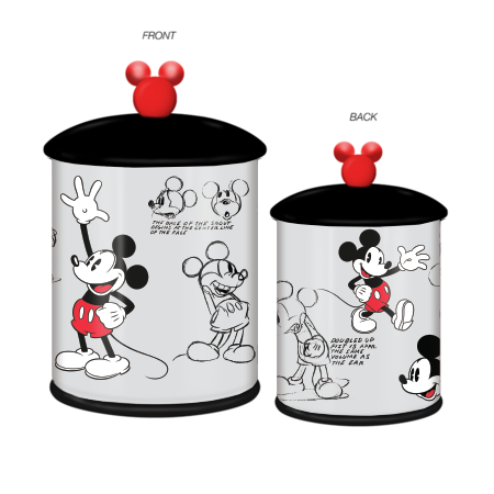 Mickey Mouse Large Canister Ceramic Cookie Jar