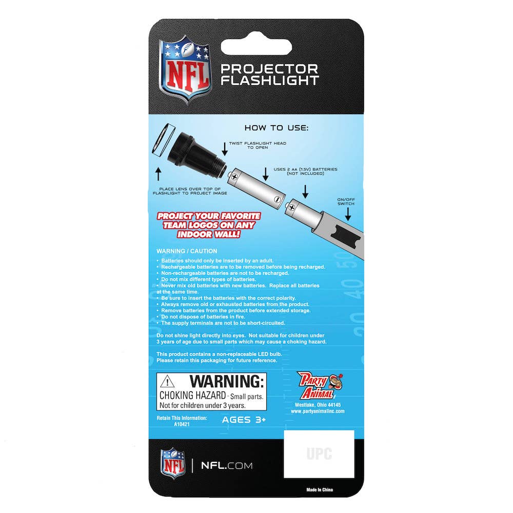 Dallas Cowboys Projector Flashlight