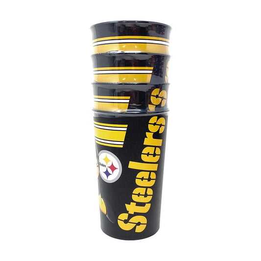 Pittsburgh Steelers Party Cup 4-Pack