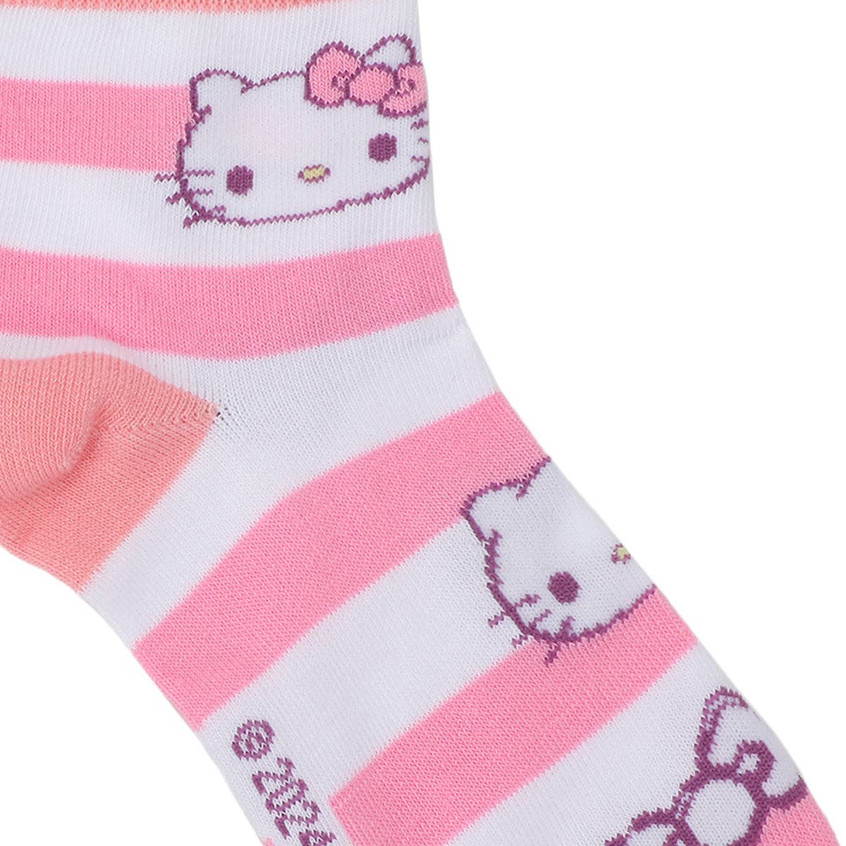 Hello Kitty Strawberry Milk 3 Pair Women’s Quarter Crew Box Set