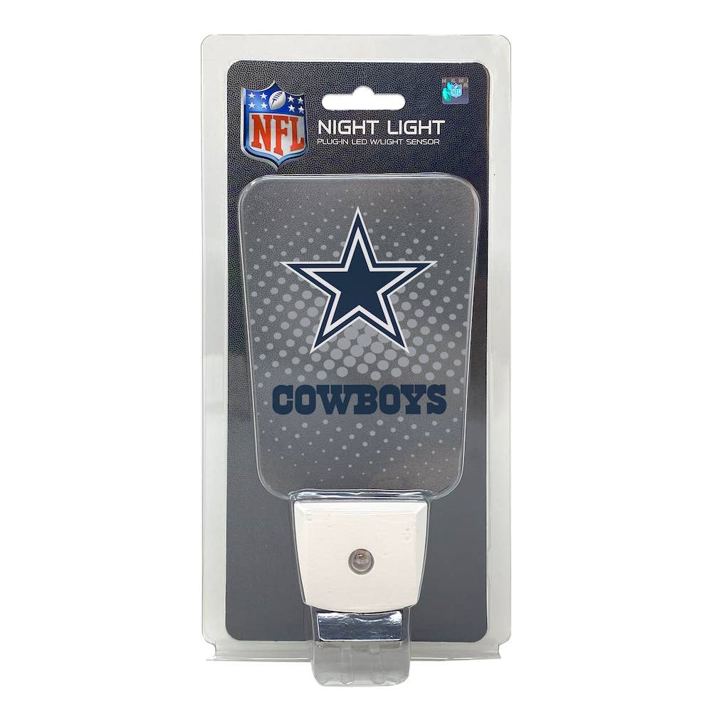 Dallas Cowboys Team Frosted Night Light