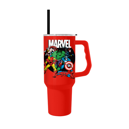 Marvel Group Avengers 40oz Stainless Steel Tumbler w Handle