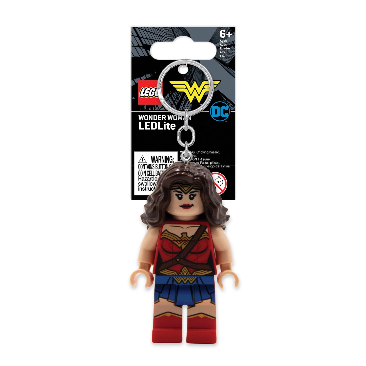 LEGO DC Super Heroes Assorted LED Keychain 16ct Merchandiser