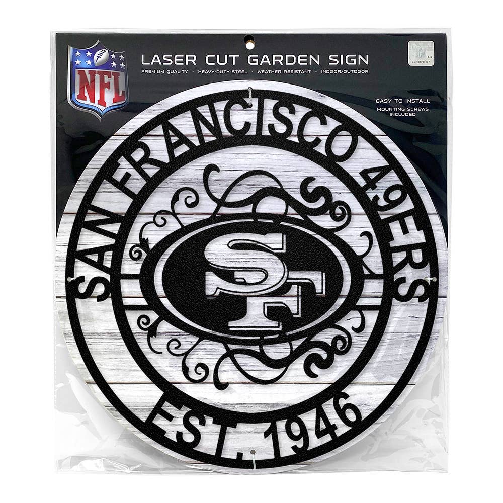 San Francisco 49ers Laser Cut Metal Sign