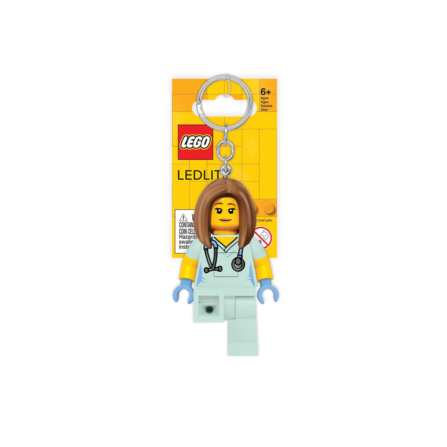 LEGO NEW Medical Pros LED Keychain 16ct Merchandiser