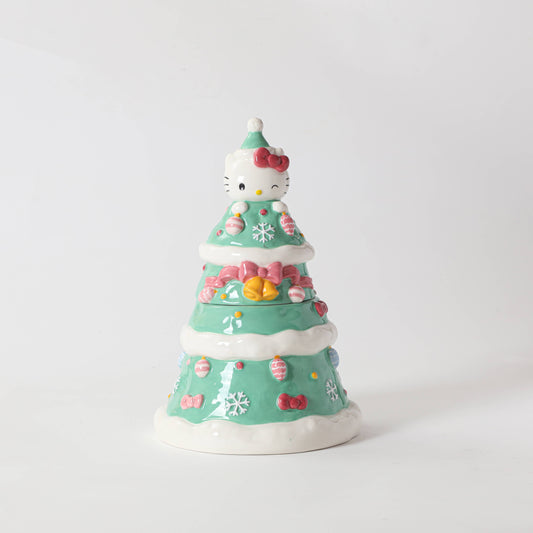 Hello Kitty Holiday Tree Cookie Jar