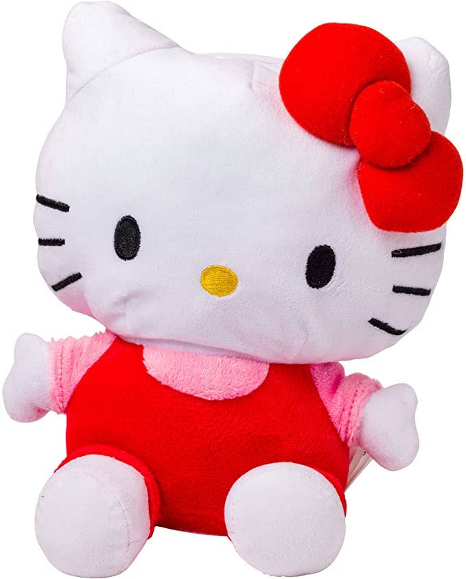 Hello Kitty Sitting Pose Plush Coin Bank