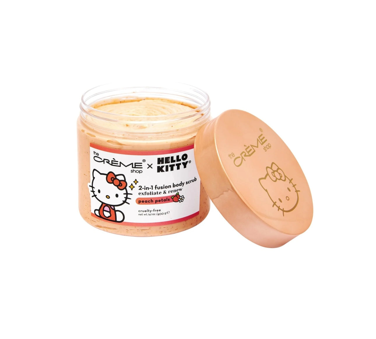 The Créme x Hello Kitty Silky Spa Set Peach Petal