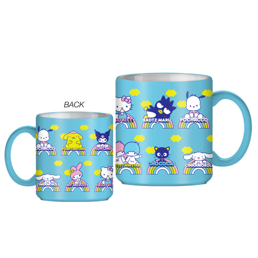 Hello Kitty & Friends Rainbow Cloud 13z Single Stackable Mug