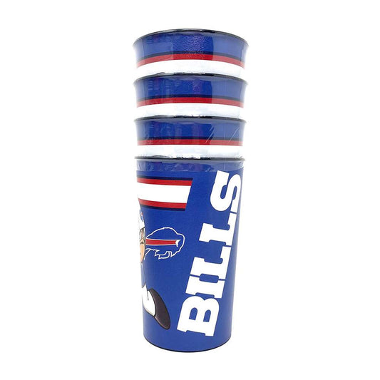 Buffalo Bills Party Cup 4-Pack