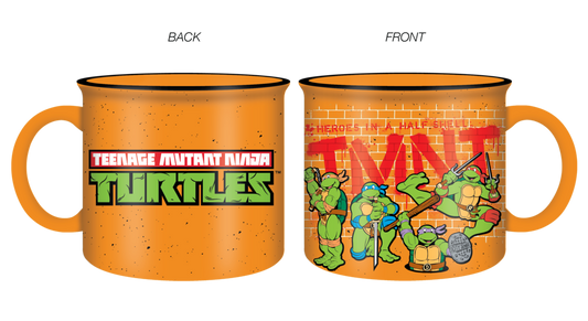 TMNT Heroes in a Half Shell 20oz Ceramic Camper Mug