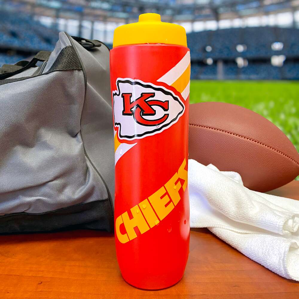 Kansas City Chiefs Squeezy Water Bottle