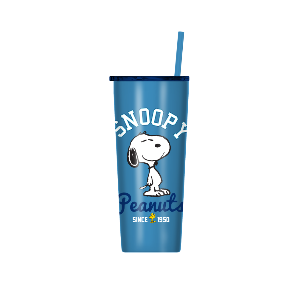 Peanuts Snoopy Collegiate 22oz Double Walled SS Tumbler