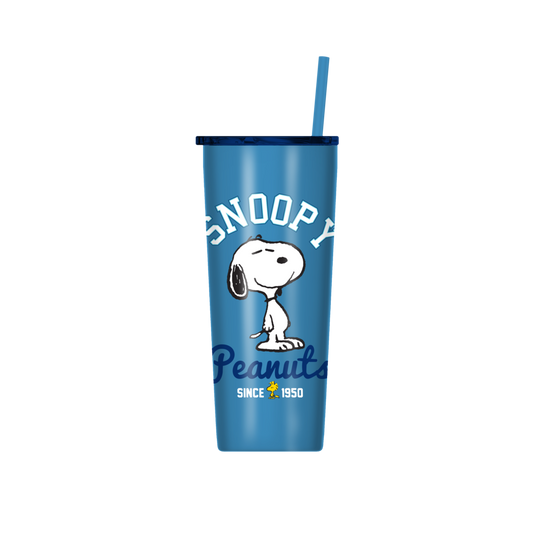 Peanuts Snoopy Collegiate 22oz Double Walled SS Tumbler