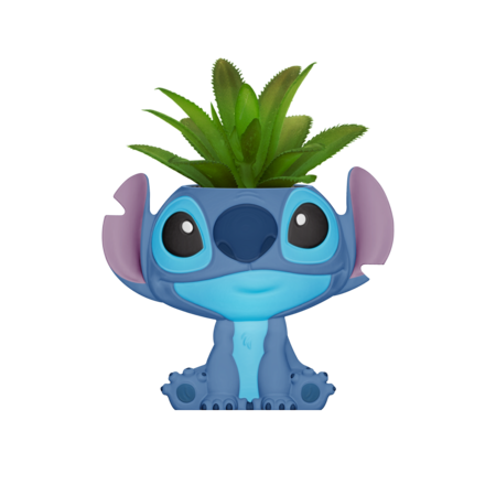 Stitch Sitting Mini Ceramic Planter