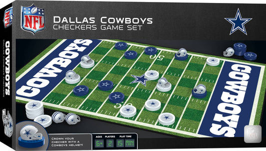 Dallas Cowboys Checkers Board Game