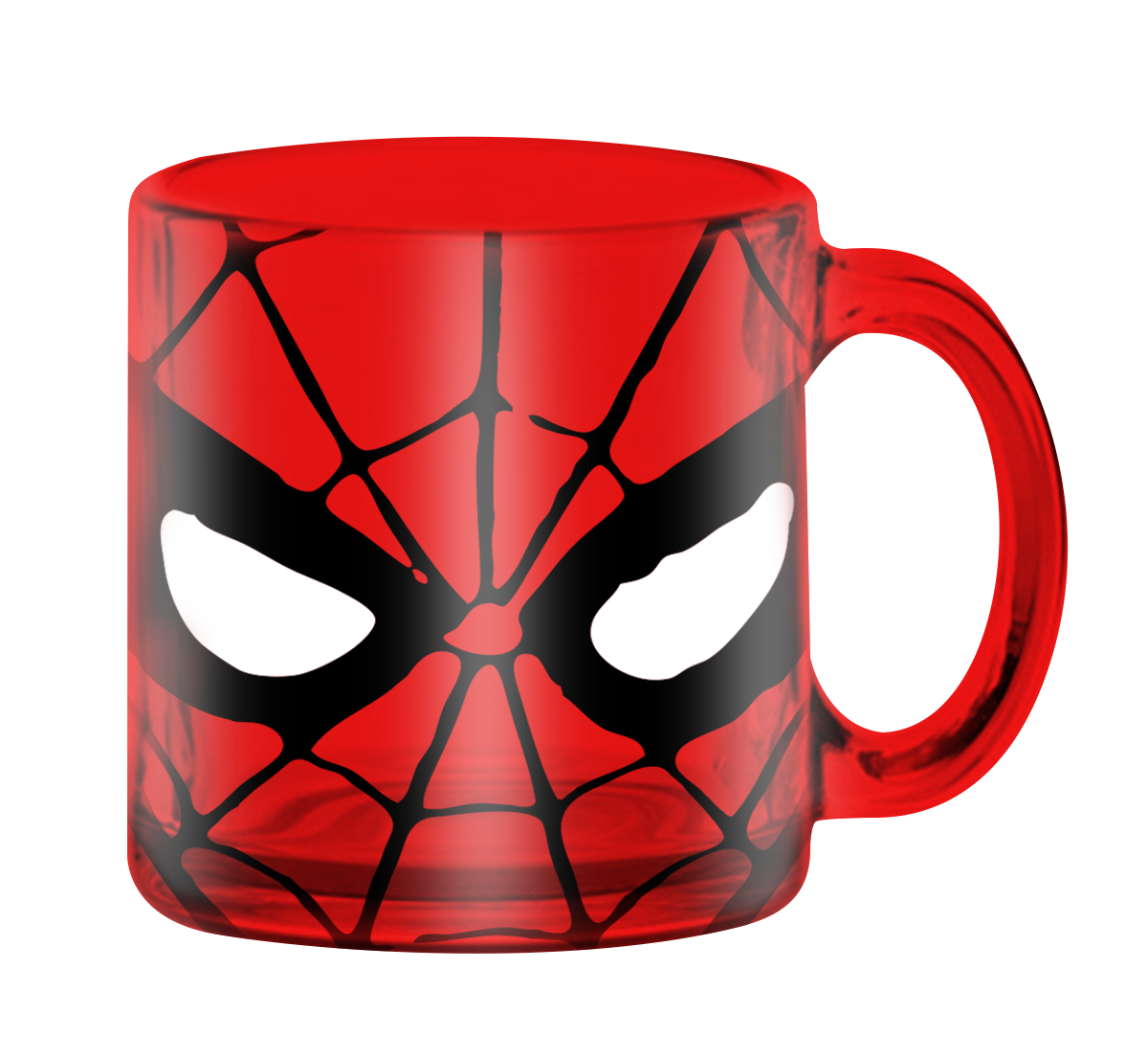 Marvel SPIDER - MAN EYES 17.5oz Glass Coffee Mug