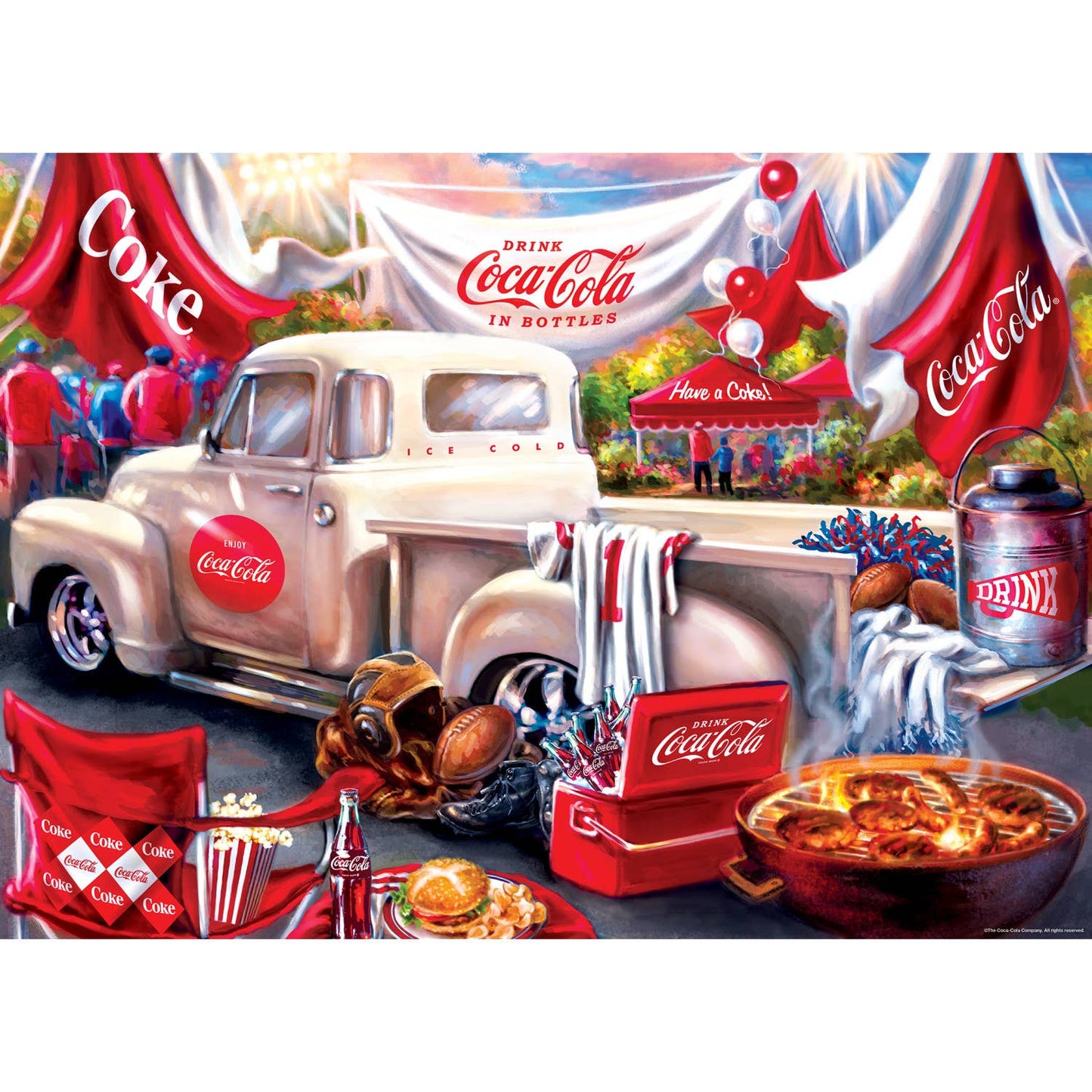 Coca-Cola - Tailgate 1000 Piece Puzzle