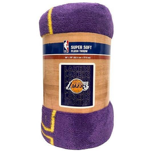 Pegasus Oversized Plush Blanket- LA Lakers