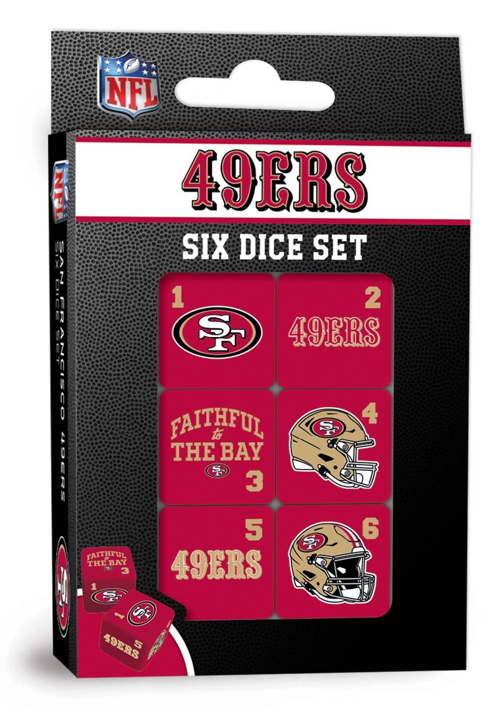 San Francisco 49ers Dice Set