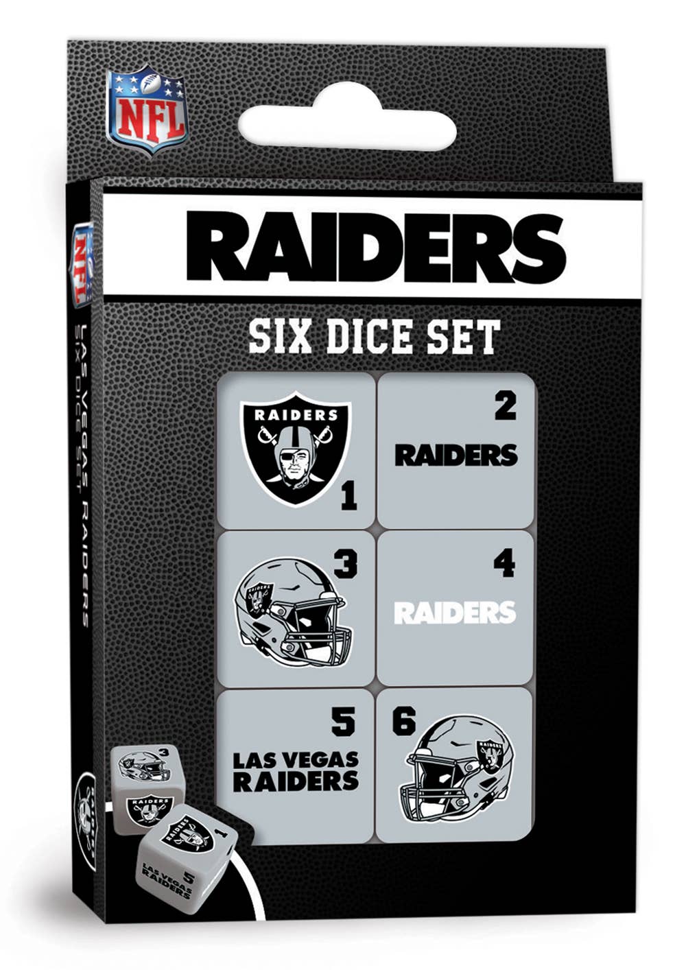 Las Vegas Raiders Dice Set - 19mm