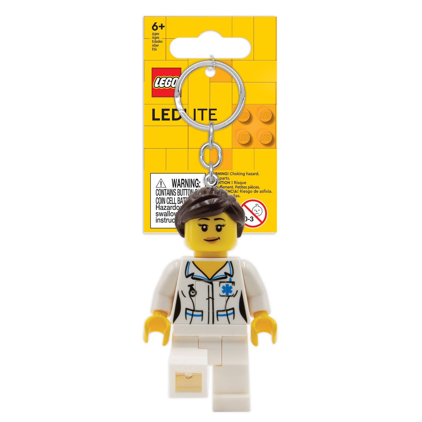 LEGO NEW Medical Pros LED Keychain 16ct Merchandiser