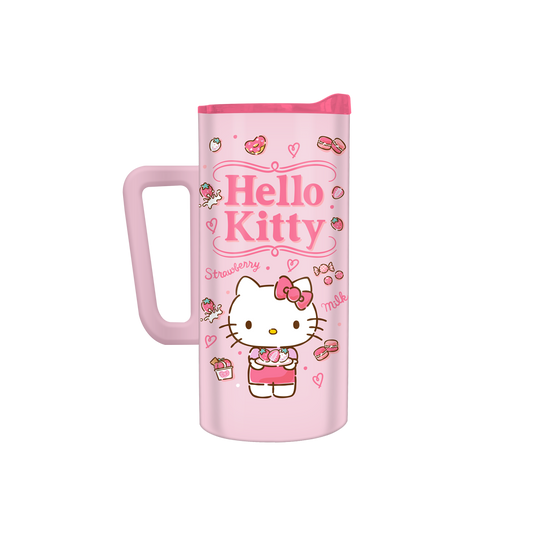 Hello Kitty Strawberry Milk Storefront 15oz SS Coffee Mug