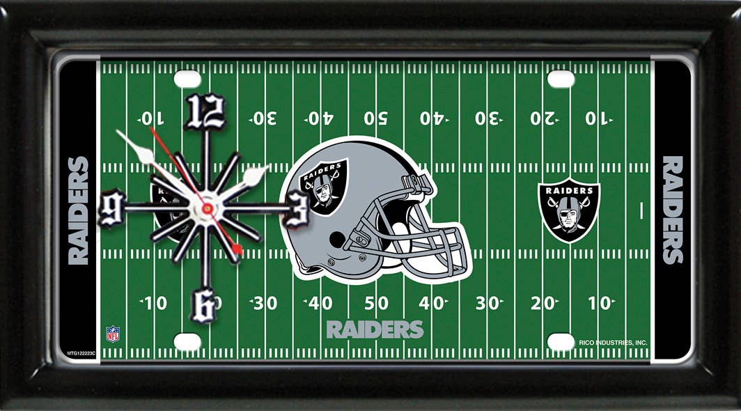 Las Vegas Raiders Field Clock