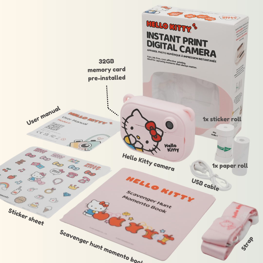 [new] Hello Kitty - Print and Digital Camera – Model P