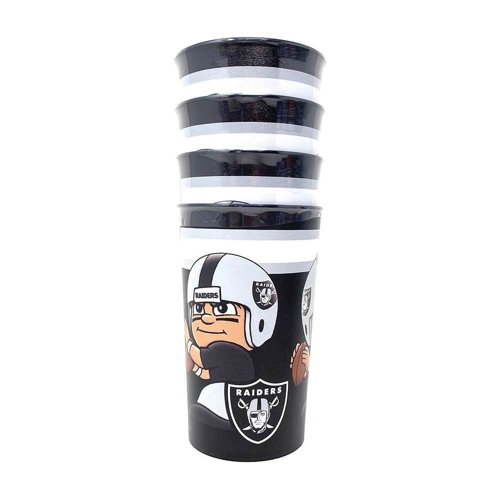 Las Vegas Raiders Party Cup 4-Pack