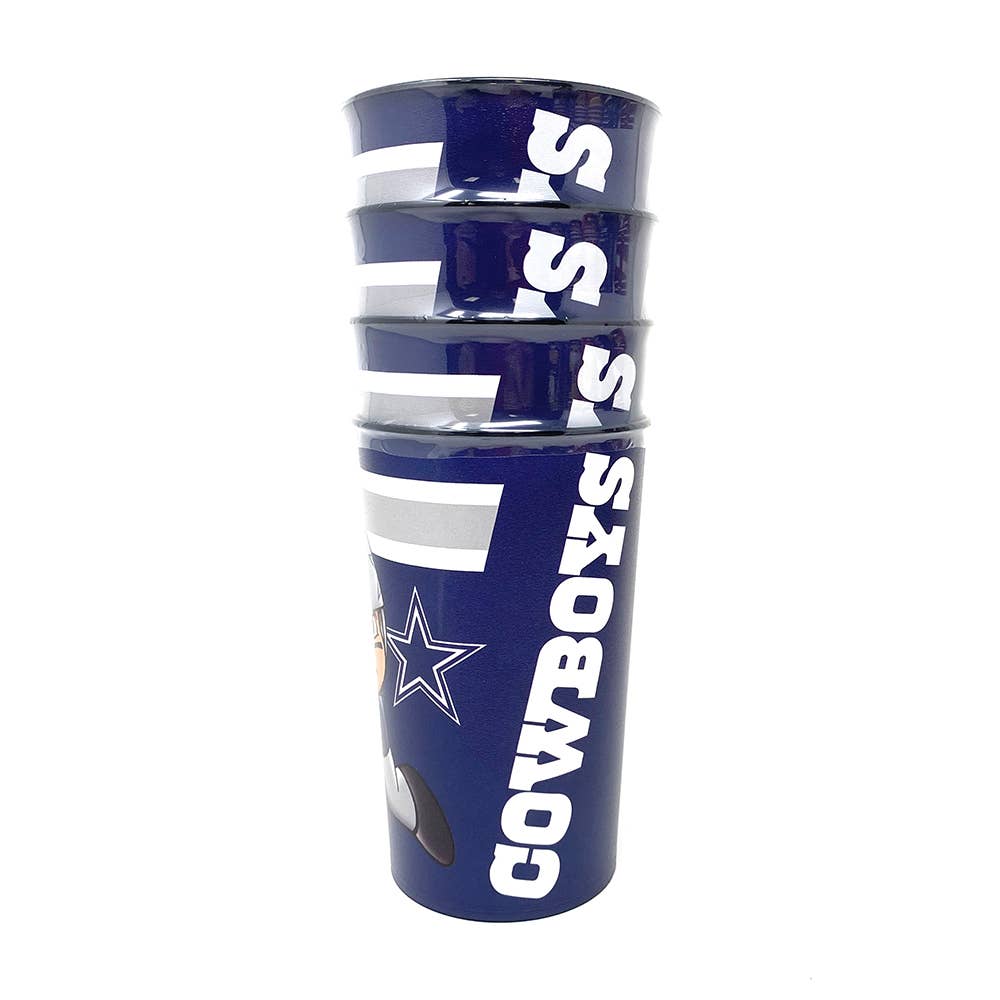 Dallas Cowboys Party Cup 4-Pack