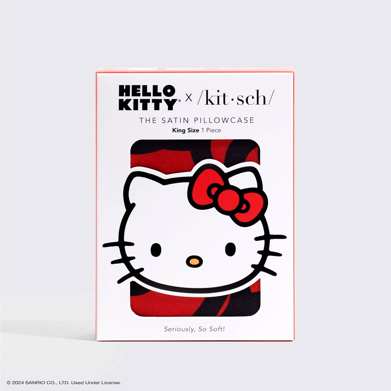 Hello Kitty x Kitsch Pillowcase King -Kitty in a Sea of Bows