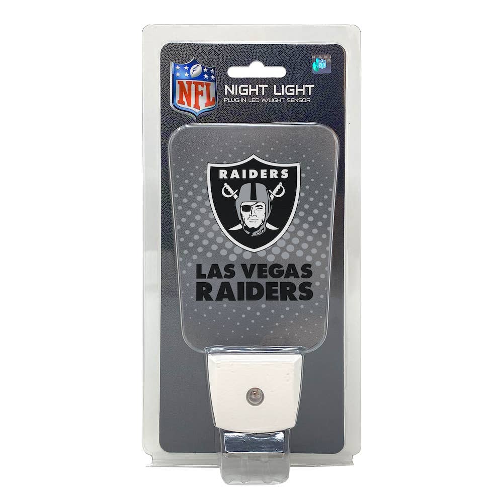 Las Vegas Raiders Team Frosted Night Light