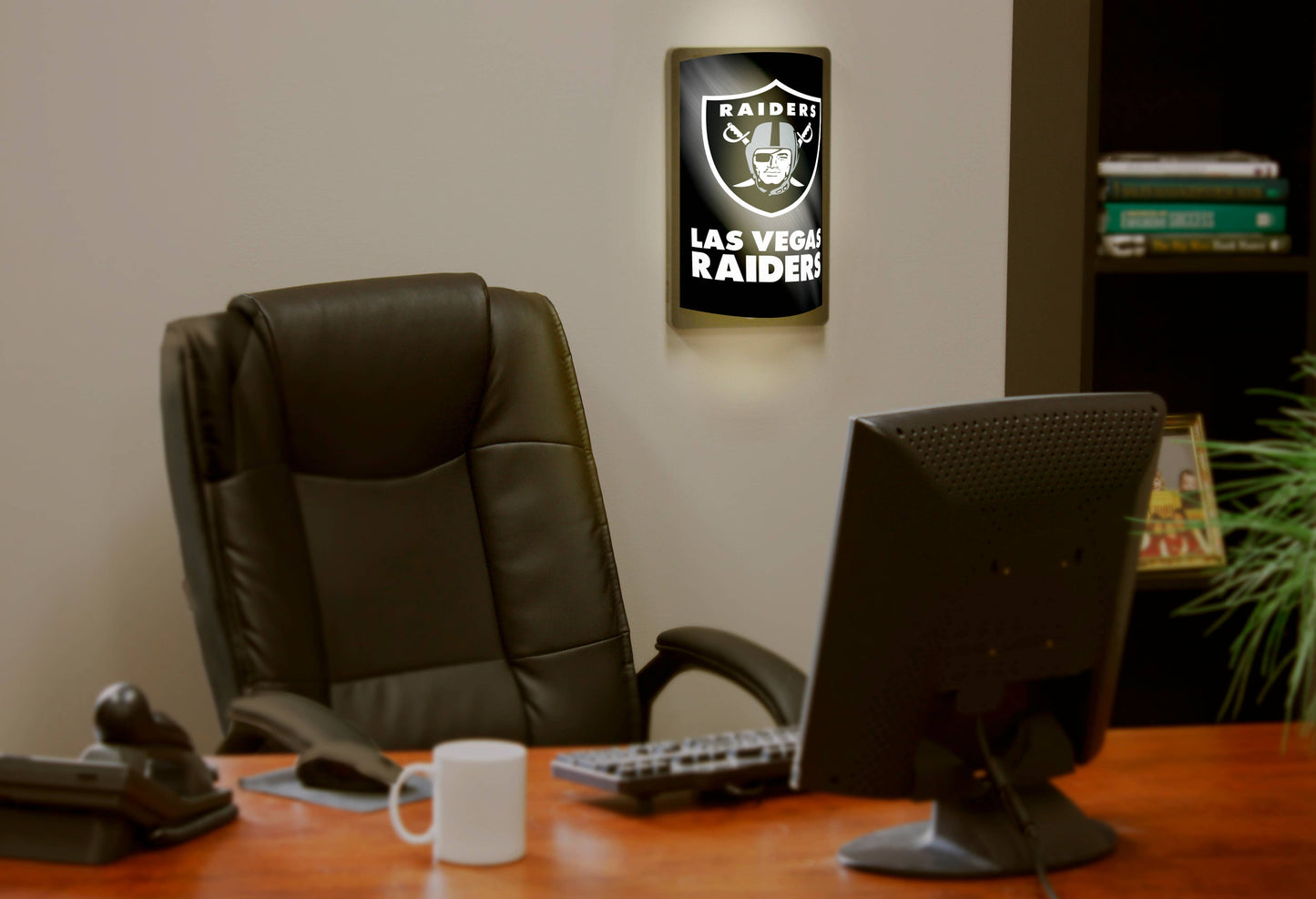 Las Vegas Raiders MotiGlow Light Up Sign