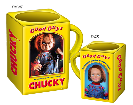 Chucky Good Guys Box Ceramic 3D Sculpted Mug