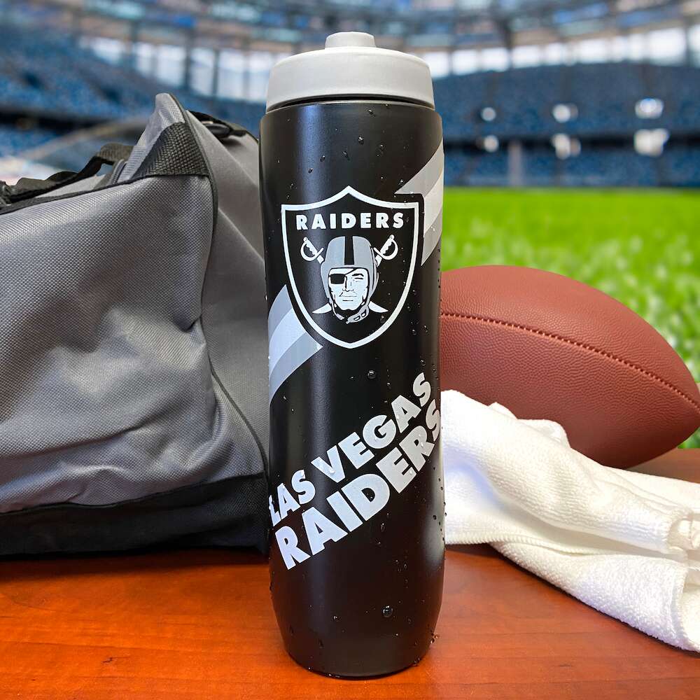 Las Vegas Raiders Squeezy Water Bottle