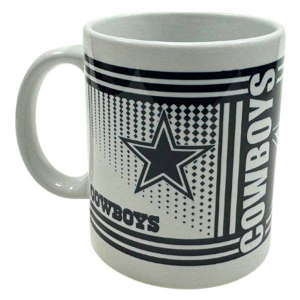 Dallas Cowboys Mugs - BLACK INLAY - 11OZ Hero Mugs