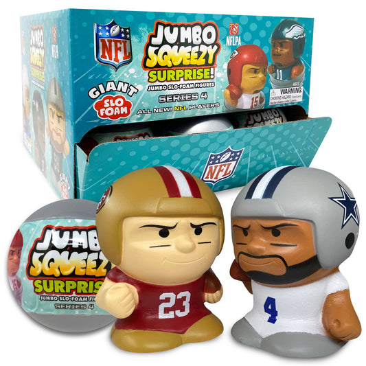 NFL Jumbo Squeezy Capsule Display 2025