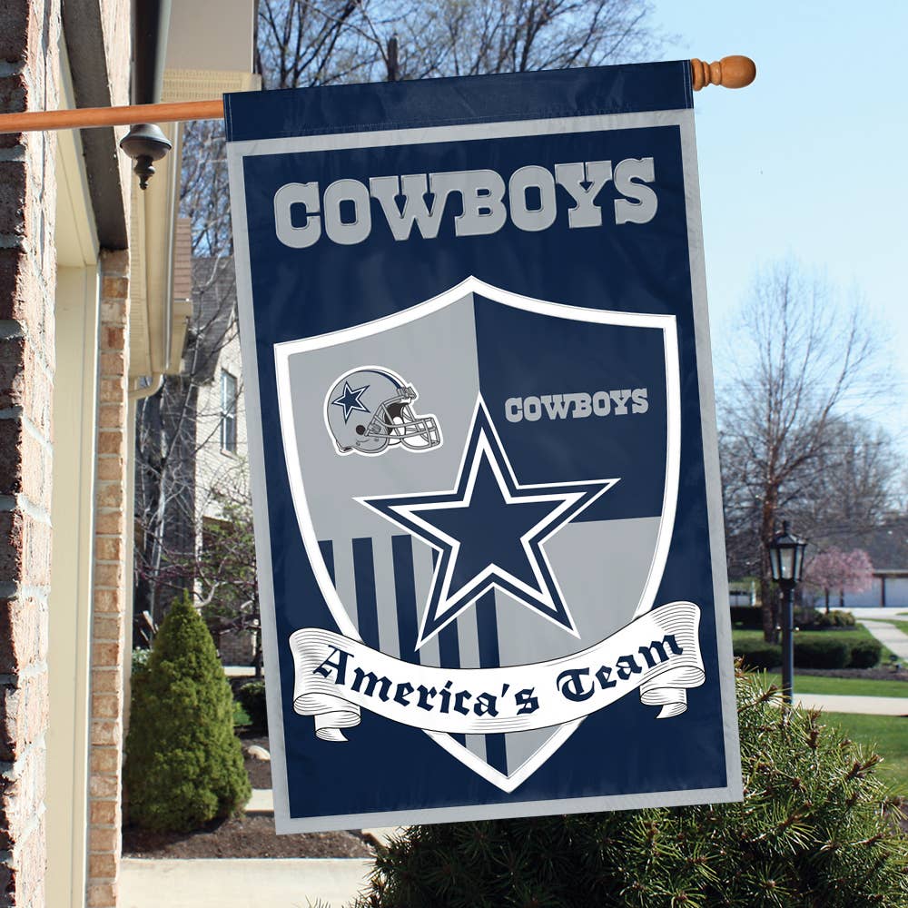 Dallas Cowboys Shield Banner